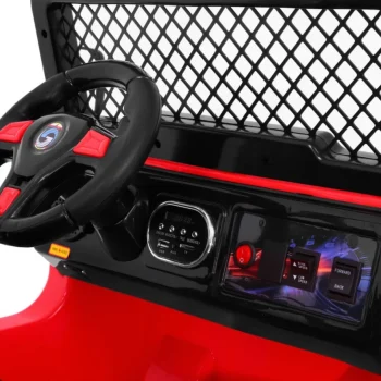 Terenski Raptor Drifter, Vozilo Na Baterije Za Djecu, Crveno + Daljinski Upravljač + Spori Start 7