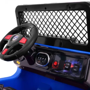 Terenski Raptor Drifter, Vozilo Na Baterije Za Djecu, Plavo + Daljinski Upravljač + Spori Start 7
