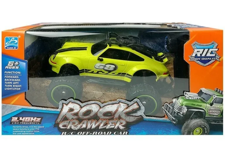 Terenski Auto Buba Na Daljinsko Upravljanje, Zelena, 1:18 7