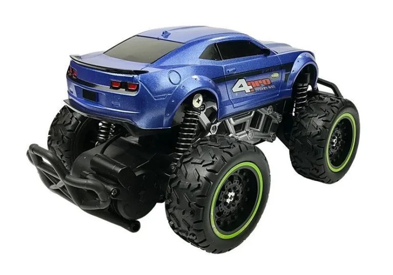 Terenski Auto Na Daljinsko Upravljanje, Plavi, 1:24 3