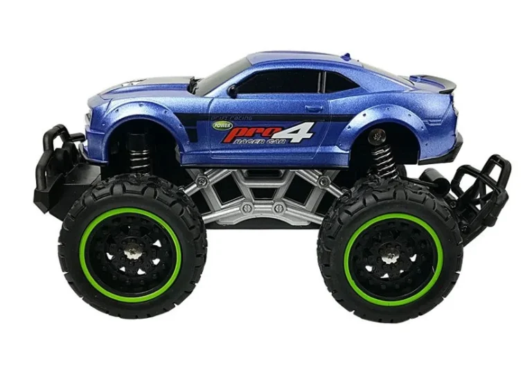 Terenski Auto Na Daljinsko Upravljanje, Plavi, 1:24 4