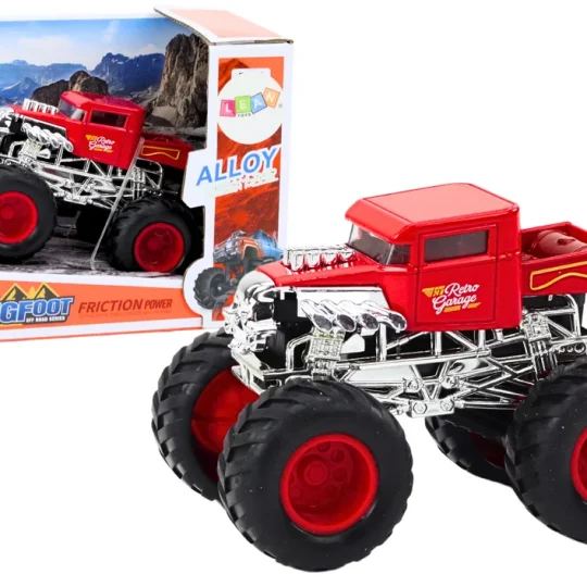 Terenski Auto S Frikcijskim Pogonom Crni 1