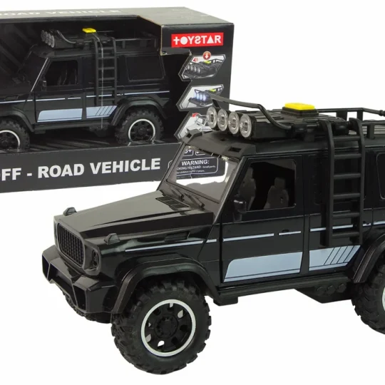 Terenski Automobil 1:14 S Pogonom Na Trenje, Crni 1