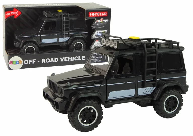 Terenski Automobil 1:14 S Pogonom Na Trenje, Crni 1