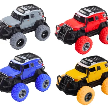 Terenski Automobil 1:32 Metalni Gumeni Kotači Svjetla Zvukovi Vožnja 2