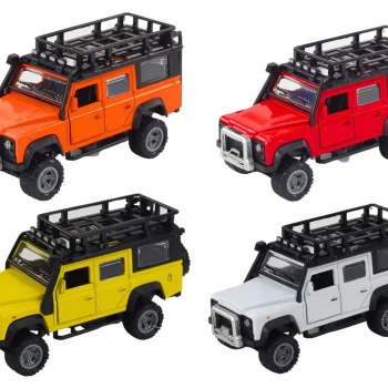 Terenski Automobil 1:32 Svjetla Zvuci Vožnja Otvaranje Vrata Metal 2