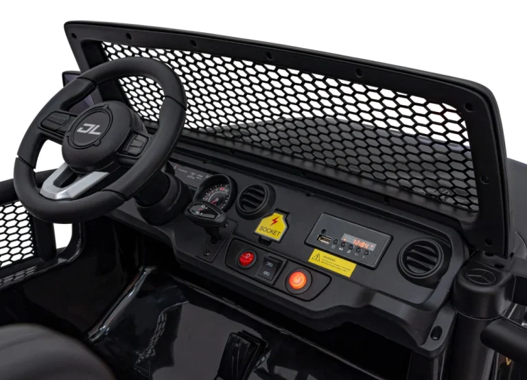 Terenski Automobil Off Road 3.0 Za Djecu Crni + Daljinski Upravljač + Sporo Pokretanje, Crna 10