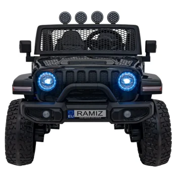 Terenski Automobil Off Road 3.0 Za Djecu Crni + Daljinski Upravljač + Sporo Pokretanje, Crna 4