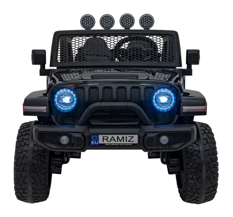 Terenski Automobil Off Road 3.0 Za Djecu Crni + Daljinski Upravljač + Sporo Pokretanje, Crna 4