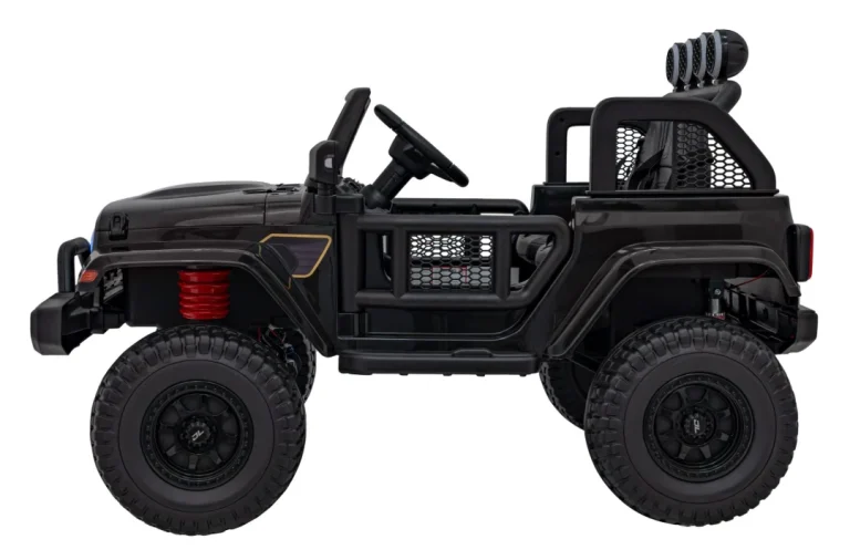 Terenski Automobil Off Road 3.0 Za Djecu Crni + Daljinski Upravljač + Sporo Pokretanje, Crna 5