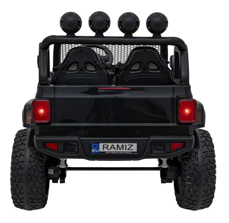 Terenski Automobil Off Road 3.0 Za Djecu Crni + Daljinski Upravljač + Sporo Pokretanje, Crna 7