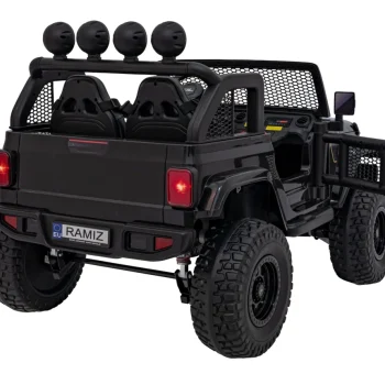 Terenski Automobil Off Road 3.0 Za Djecu Crni + Daljinski Upravljač + Sporo Pokretanje, Crna 8