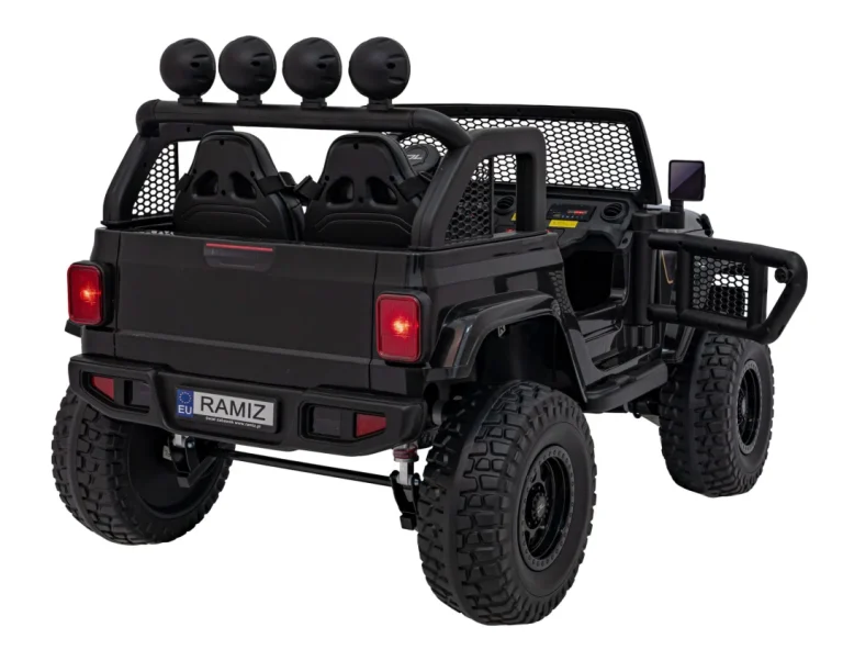 Terenski Automobil Off Road 3.0 Za Djecu Crni + Daljinski Upravljač + Sporo Pokretanje, Crna 8