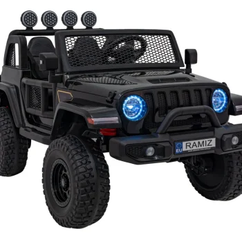 Terenski Automobil Off Road 3.0 Za Djecu Crni + Daljinski Upravljač + Sporo Pokretanje, Crna 9