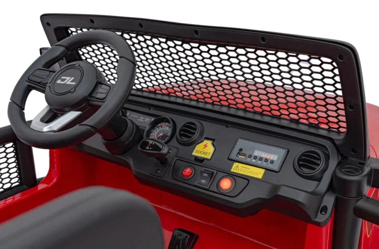 Terenski Automobil Off Road 3.0 Za Djecu Crveni + Daljinski Upravljač + Sporo Pokretanje, Crvena 11