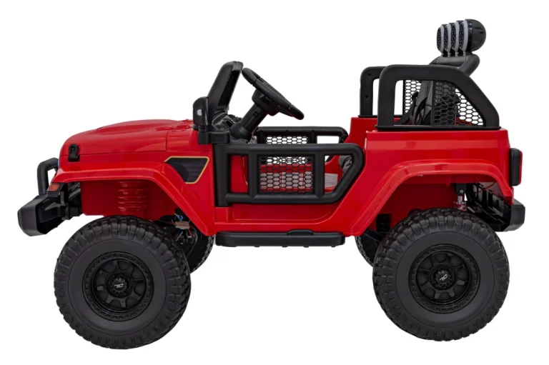 Terenski Automobil Off Road 3.0 Za Djecu Crveni + Daljinski Upravljač + Sporo Pokretanje, Crvena 5
