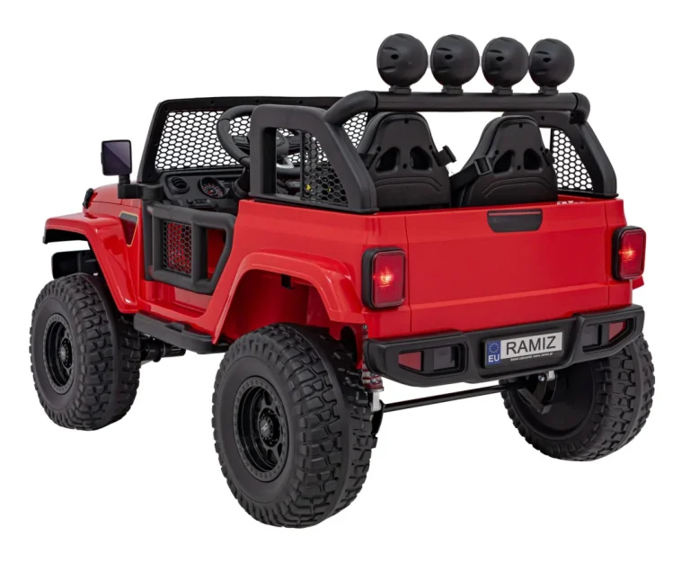 Terenski Automobil Off Road 3.0 Za Djecu Crveni + Daljinski Upravljač + Sporo Pokretanje, Crvena 6
