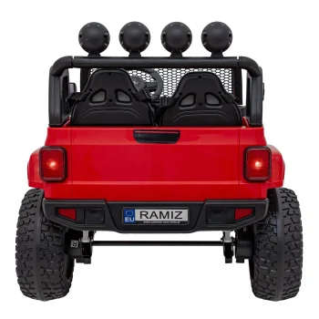 Terenski Automobil Off Road 3.0 Za Djecu Crveni + Daljinski Upravljač + Sporo Pokretanje, Crvena 7
