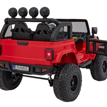 Terenski Automobil Off Road 3.0 Za Djecu Crveni + Daljinski Upravljač + Sporo Pokretanje, Crvena 8