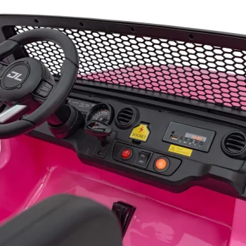 Terenski Automobil Off Road 3.0 Za Djecu Roza + Daljinski Upravljač + Sporo Pokretanje + Sigurnosni 11