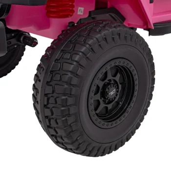 Terenski Automobil Off Road 3.0 Za Djecu Roza + Daljinski Upravljač + Sporo Pokretanje + Sigurnosni 15