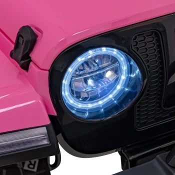 Terenski Automobil Off Road 3.0 Za Djecu Roza + Daljinski Upravljač + Sporo Pokretanje + Sigurnosni 16