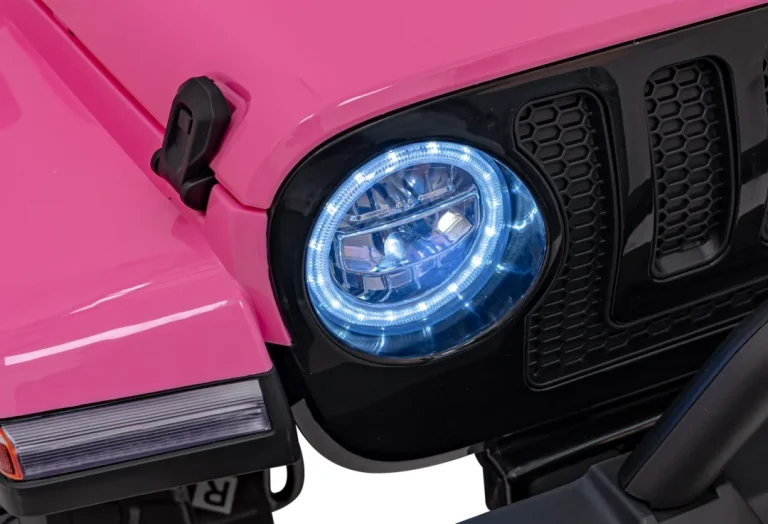 Terenski Automobil Off Road 3.0 Za Djecu Roza + Daljinski Upravljač + Sporo Pokretanje + Sigurnosni 16