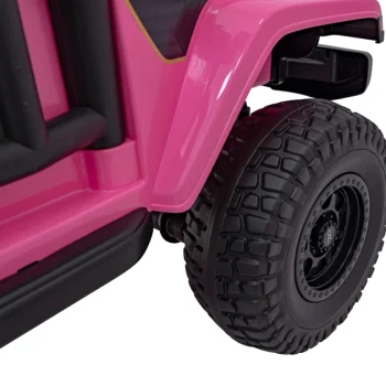 Terenski Automobil Off Road 3.0 Za Djecu Roza + Daljinski Upravljač + Sporo Pokretanje + Sigurnosni 18