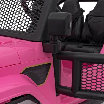 Terenski Automobil Off Road 3.0 Za Djecu Roza + Daljinski Upravljač + Sporo Pokretanje + Sigurnosni 19