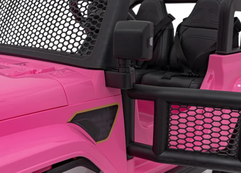 Terenski Automobil Off Road 3.0 Za Djecu Roza + Daljinski Upravljač + Sporo Pokretanje + Sigurnosni 19