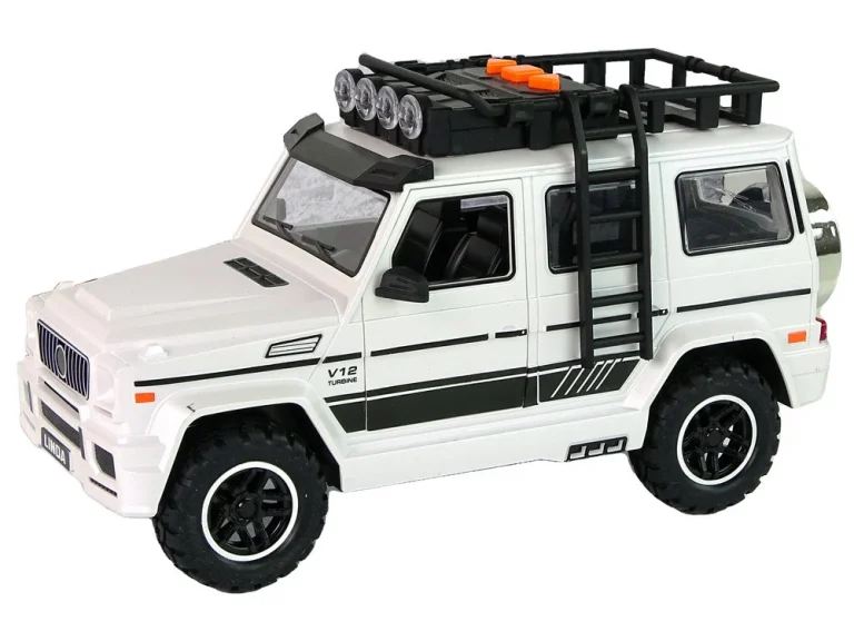 Terenski Automobil Na Baterije, Bijela Boja 2