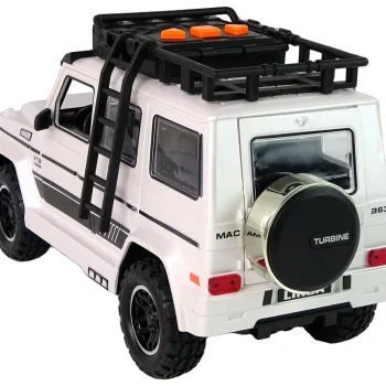 Terenski Automobil Na Baterije, Bijela Boja 3