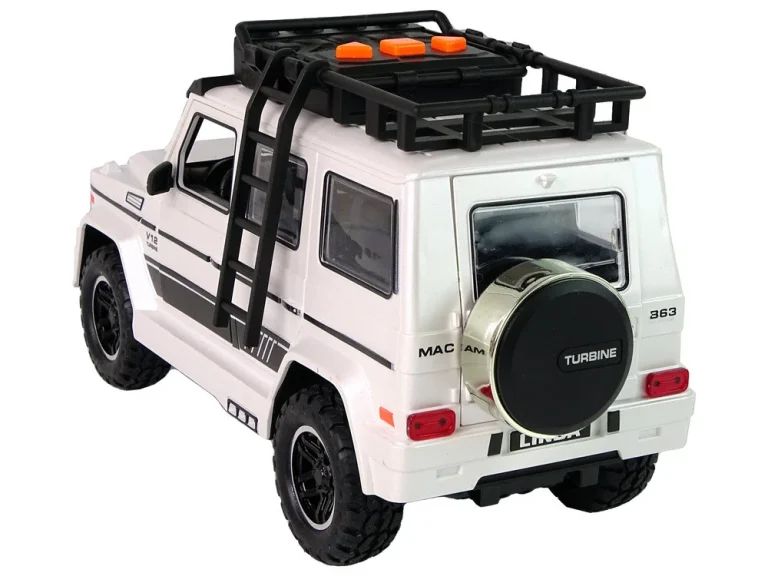 Terenski Automobil Na Baterije, Bijela Boja 3