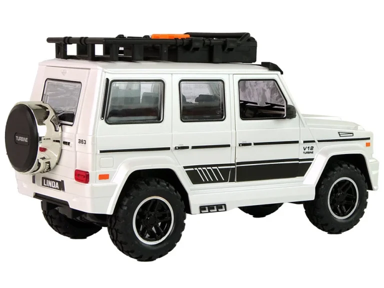 Terenski Automobil Na Baterije, Bijela Boja 5