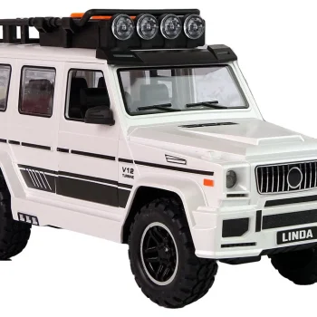 Terenski Automobil Na Baterije, Bijela Boja 6