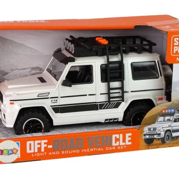 Terenski Automobil Na Baterije, Bijela Boja 7