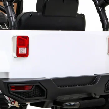 Terenski Automobil Na Baterije Za Djecu Bijeli Terenski Jeep + Daljinski Upravljač + Svjetla I Zvukovi, Bijela 13