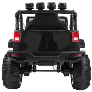 Terenski Automobil Na Baterije Za Djecu Crni Jeep Terensko Vozilo + Daljinski Upravljač + Svjetla I Zvukovi, Crna 10
