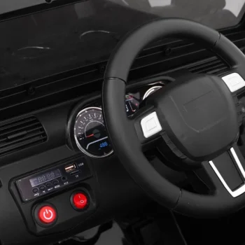 Terenski Automobil Na Baterije Za Djecu Crni Jeep Terensko Vozilo + Daljinski Upravljač + Svjetla I Zvukovi, Crna 7