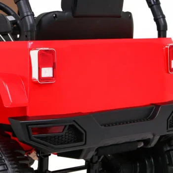 Terenski Automobil Na Baterije Za Djecu, Crveni Jeep, Terensko Vozilo + Daljinski Upravljač, Crvena 12
