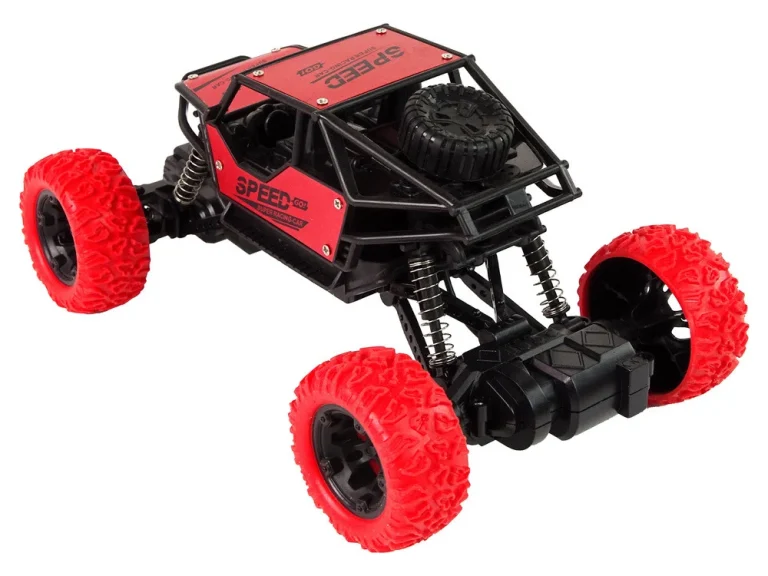 Terenski Automobil Na Daljinsko Upravljanje, 1:18, Crveni 3