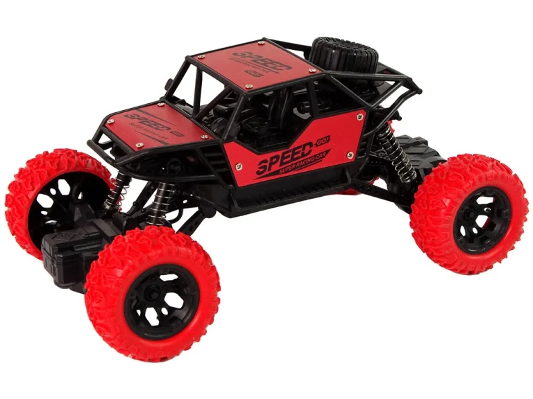Terenski Automobil Na Daljinsko Upravljanje, 1:18, Crveni 5
