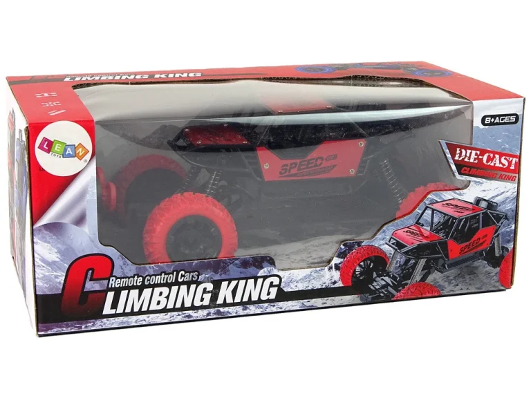 Terenski Automobil Na Daljinsko Upravljanje, 1:18, Crveni 6