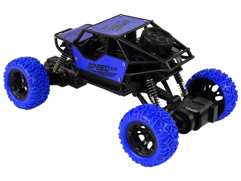 Terenski Automobil Na Daljinsko Upravljanje, 1:18, Plavi 3