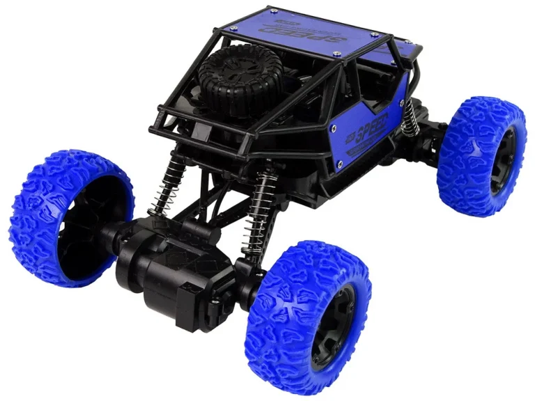 Terenski Automobil Na Daljinsko Upravljanje, 1:18, Plavi 4