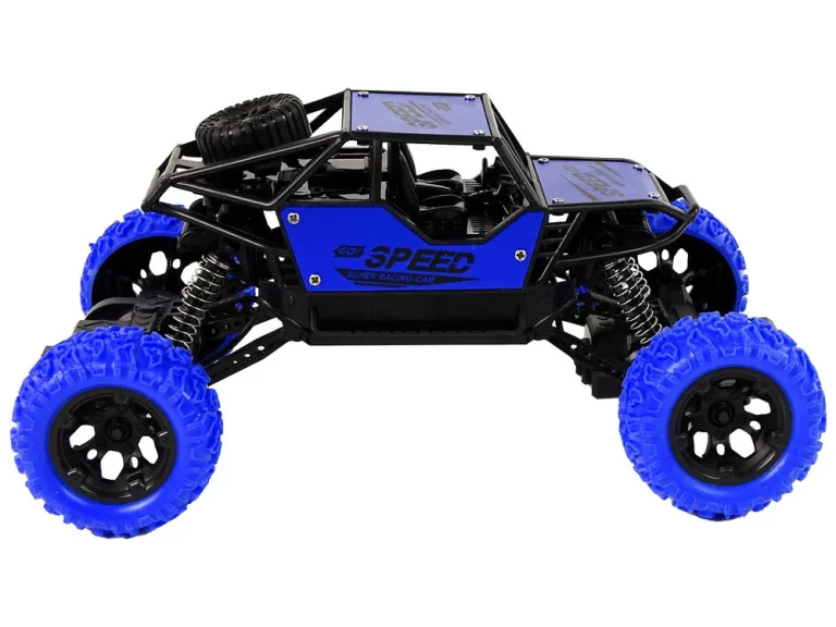 Terenski Automobil Na Daljinsko Upravljanje, 1:18, Plavi 5