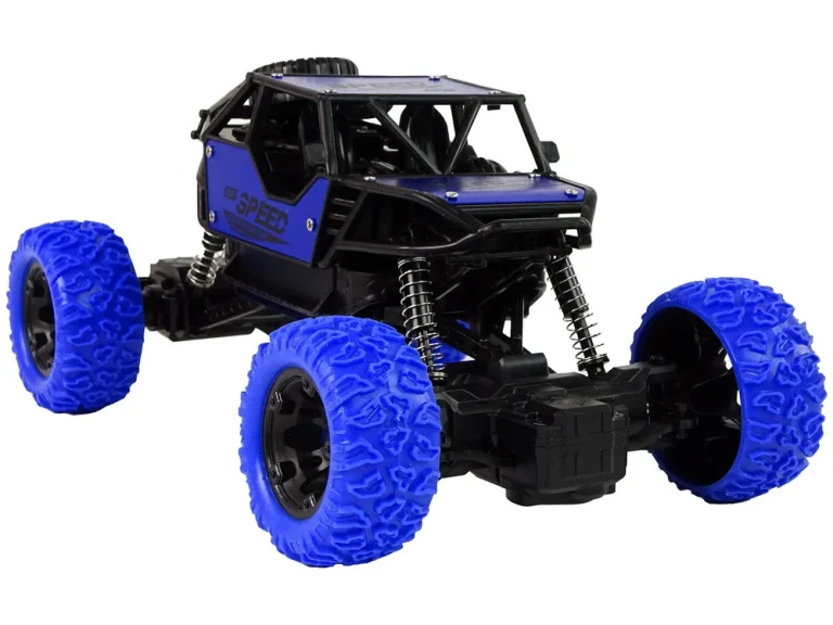 Terenski Automobil Na Daljinsko Upravljanje, 1:18, Plavi 6