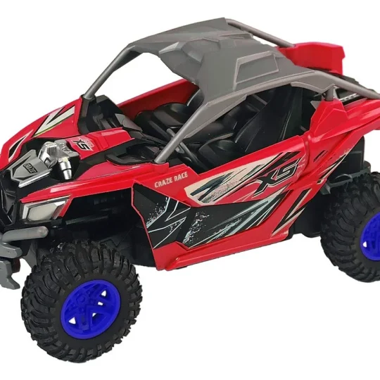 Terenski Automobil Na Daljinsko Upravljanje Cross Country 27 Mhz Crveni 1