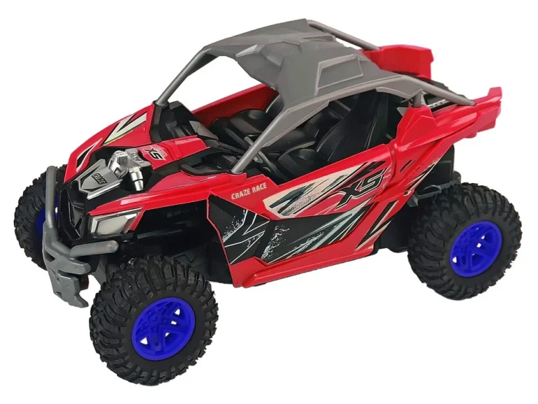 Terenski Automobil Na Daljinsko Upravljanje Cross Country 27 Mhz Crveni 1