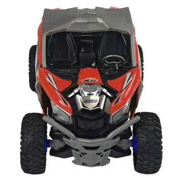 Terenski Automobil Na Daljinsko Upravljanje Cross Country 27 Mhz Crveni 4
